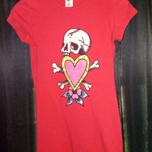 Red Ed Hardy t-shirt